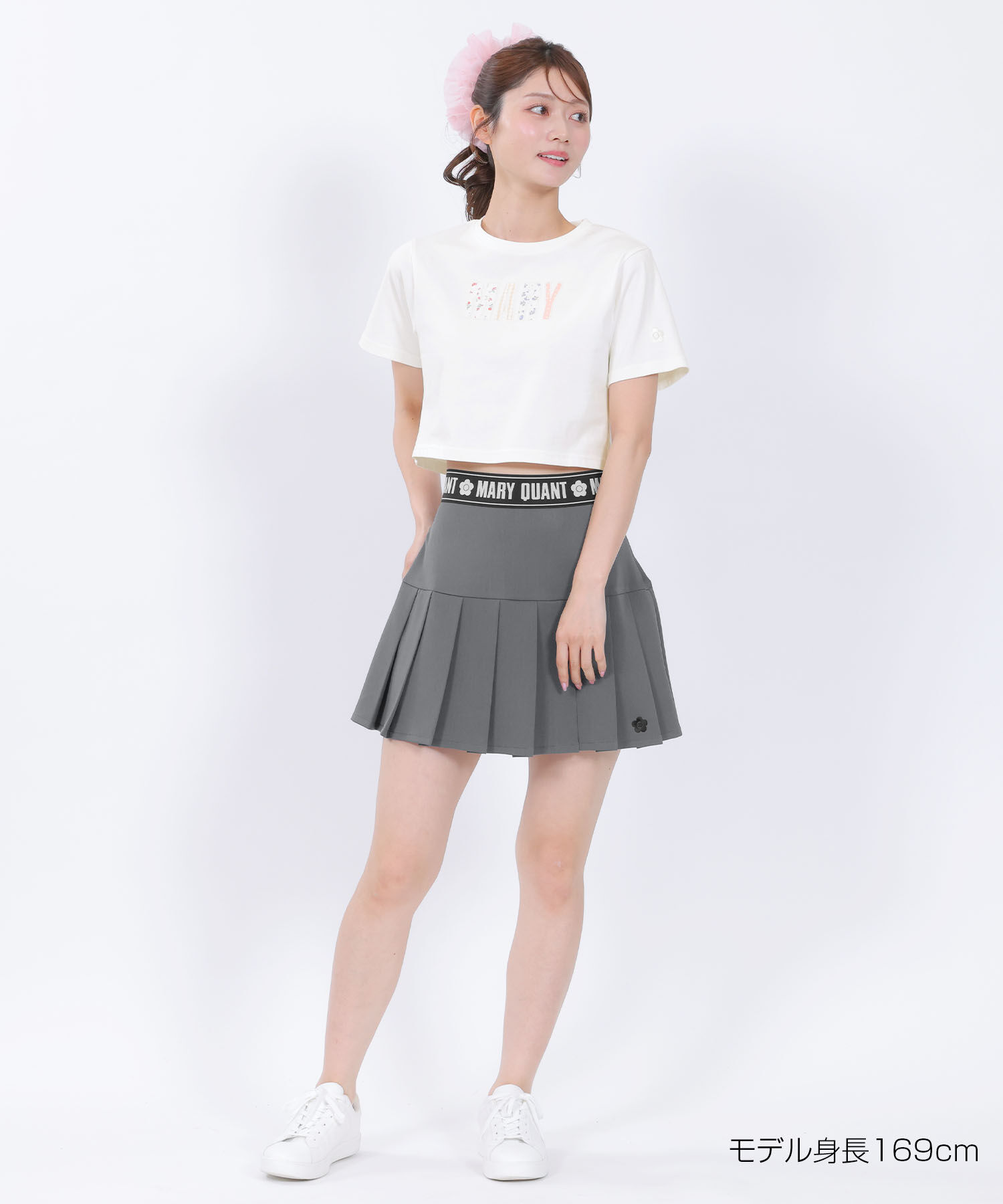 MARY QUANT「MARYアップリケロゴ Tシャツ」|Tシャツ・カットソー|