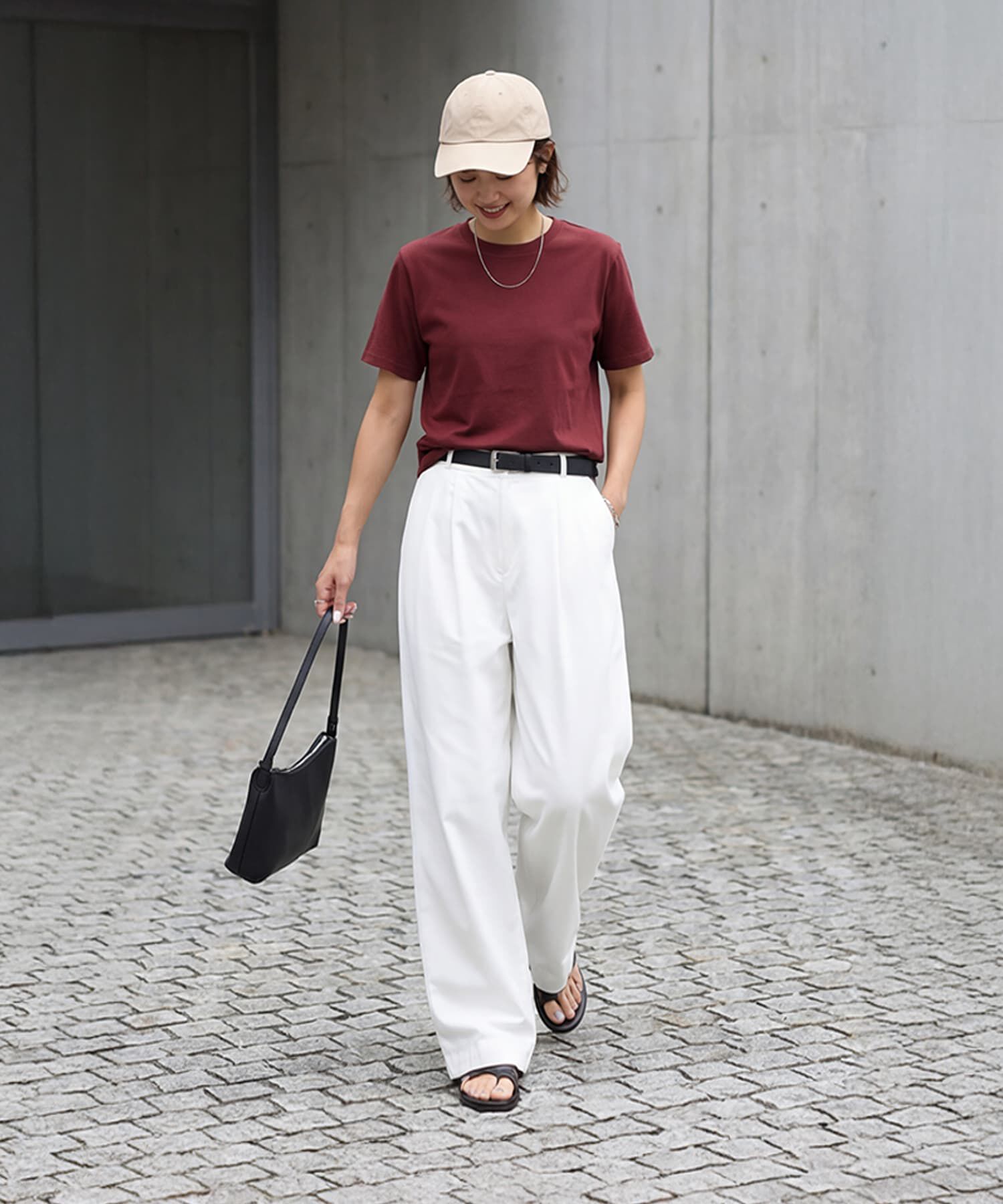 STYLE DELI「56cm丈BASICコットンTシャツ」|Tシャツ・カットソー|