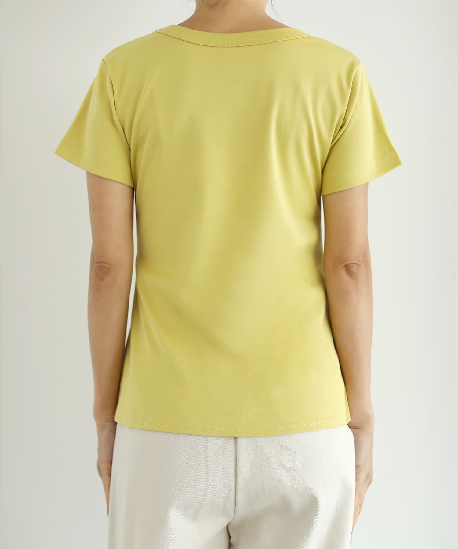 STYLE DELI「【Made in JAPAN】フライス半袖カットソートップス」|Tシャツ・カットソー|