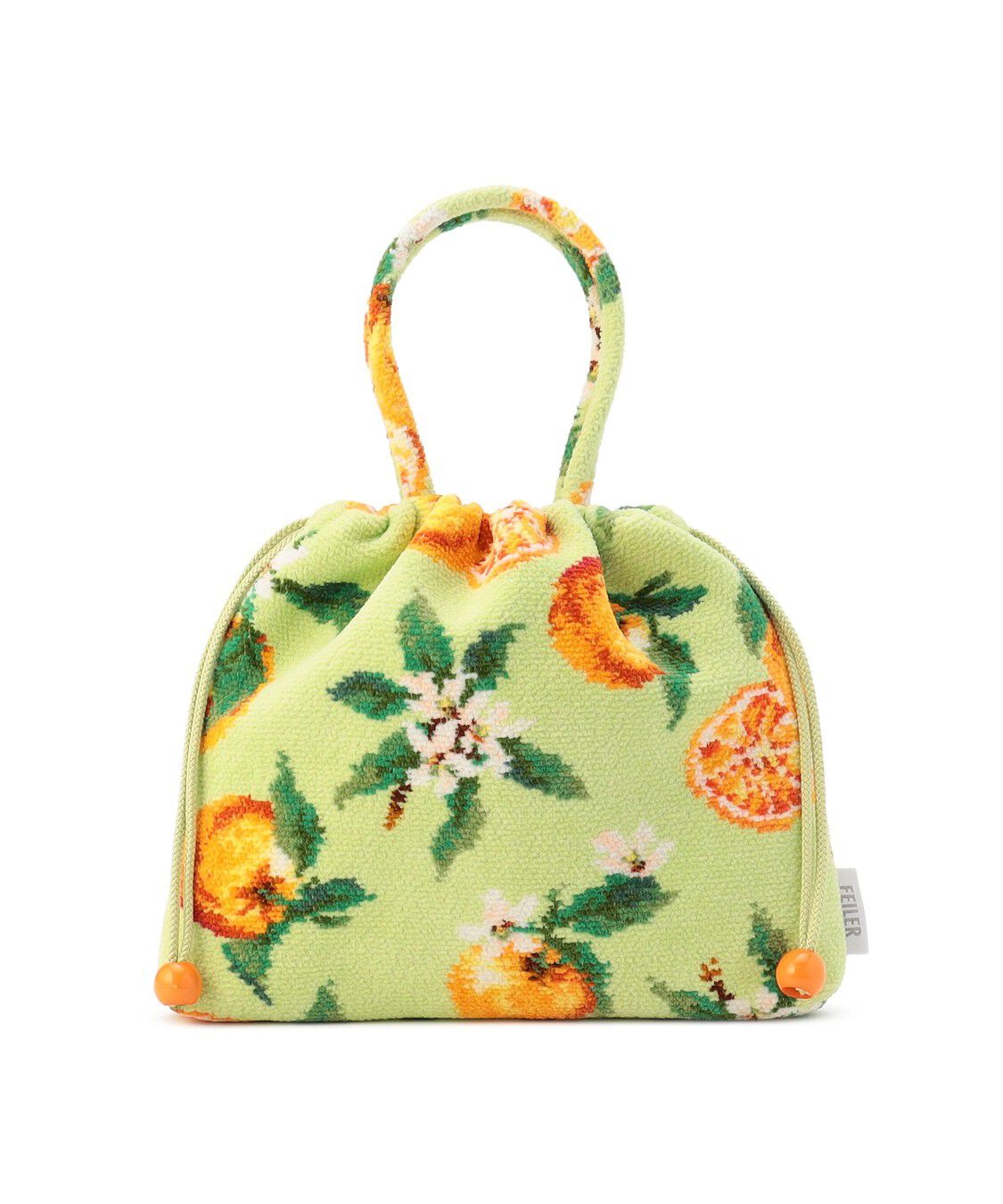 FEILER「ネロリ　手付き巾着　NLI-260351（WEB限定）」|トートバッグ|ペールグリーン