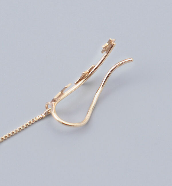 JUPITER「【K10】スターラインピアス&イヤリング」|ピアス|