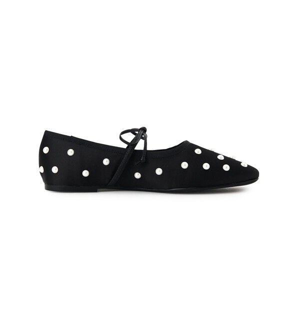 SY UNITED ARROWS「＜SY＞マルチドットバレエ フラット10●&uarr;」|バレエシューズ|