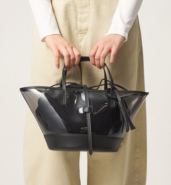 ODETTE E ODILE「【別注】＜THE BAGMATI＞ Clear BLK」|ハンドバッグ|