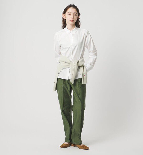 UNITED ARROWS「SOKTAS ラウンドカラー シャツ」|シャツ・ブラウス|