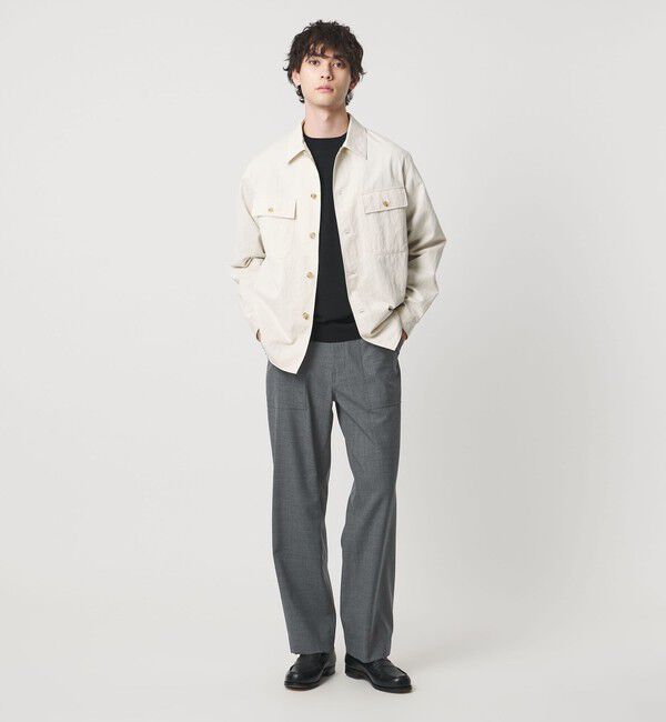 UNITED ARROWS「ウールトロピカル ファティーグ パンツ」|その他|
