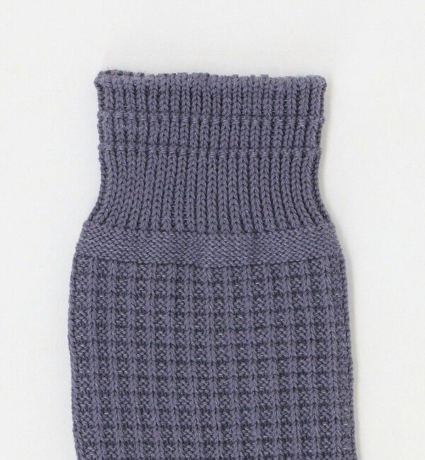 UNITED ARROWS「＜ROTOTO＞ワッフル クルーソックス」|ソックス|