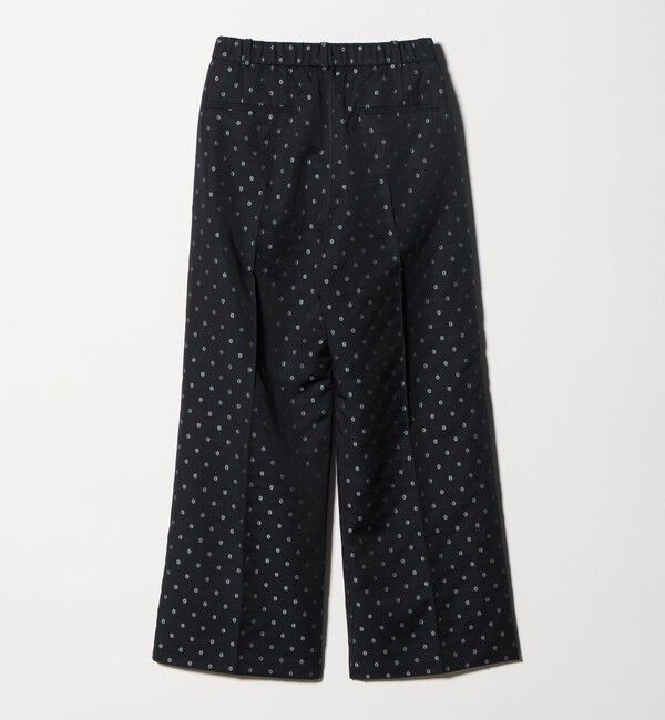 UNITED ARROWS「フラワー ジャガード 2タック ワイドパンツ ‐ウォッシャブル‐」|その他|