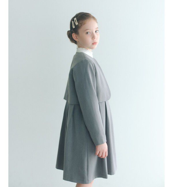 UNITED ARROWS green label relaxing「ボレロ + ジャンパースカート セット / キッズ 140cm-160cm」|ワンピース|