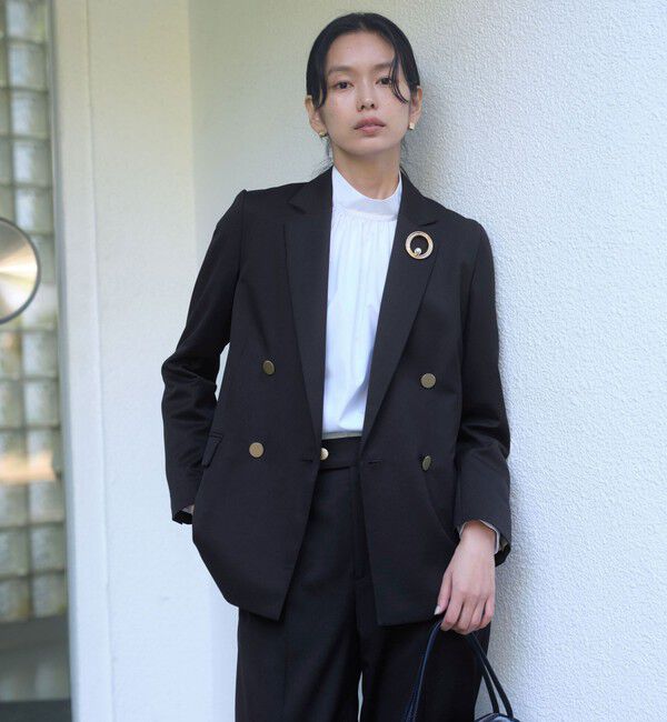 UNITED ARROWS green label relaxing「［size SHORTあり］Greed グリード ダブル ジャケット ウォッシャブル」|テーラードジャケット|