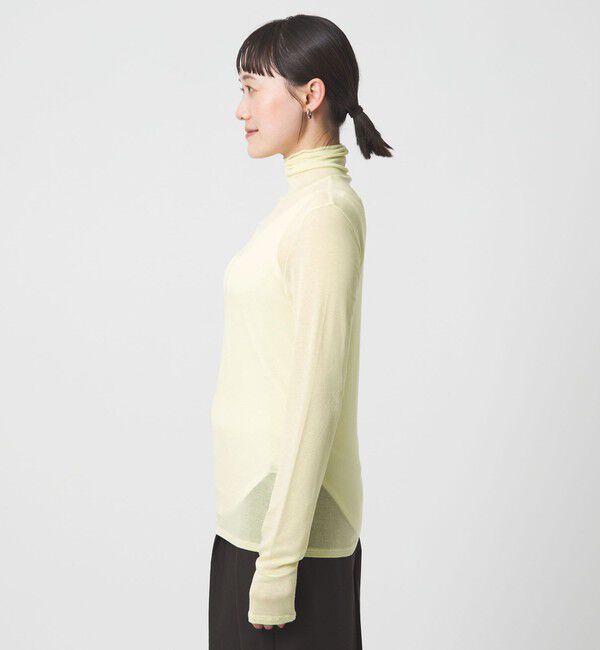 UNITED ARROWS green label relaxing「レディ シアー タートルネック カットソー」|Tシャツ・カットソー|