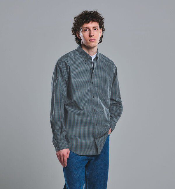 UNITED ARROWS green label relaxing「120/2 ブロード ボタンダウン シャツ」|シャツ・ブラウス|COBALT