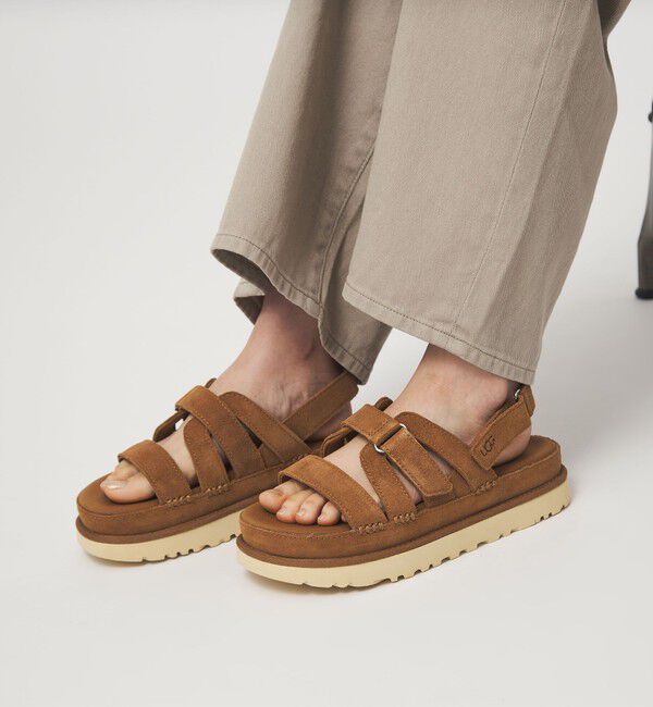 UNITED ARROWS green label relaxing「【WEB限定】＜UGG＞ゴールデンスター グリーム サンダル」|サンダル|