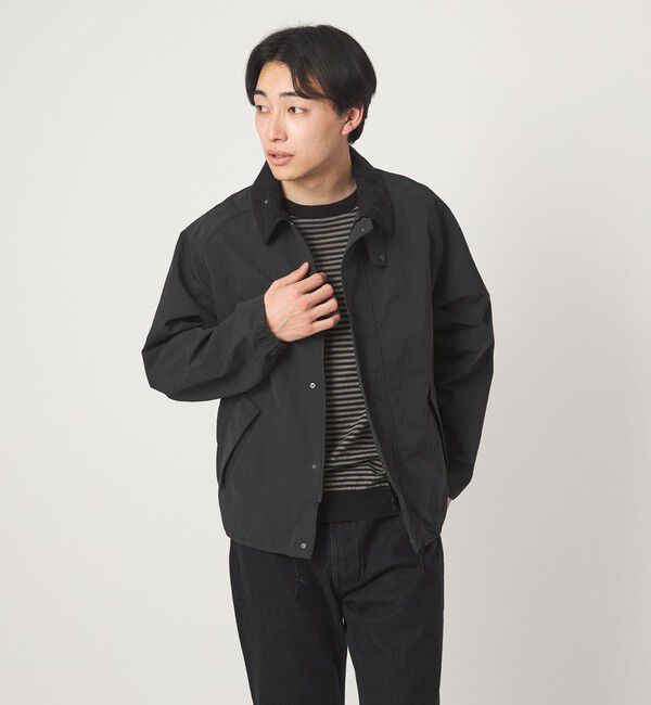UNITED ARROWS green label relaxing「＜Barbour＞トランスポート ナイロン ジャケット」|その他|BLACK