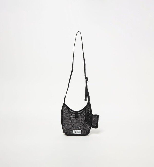 UNITED ARROWS green label relaxing「【別注】＜Marmot＞メッシュ サコッシュ ショルダーバッグ」|ショルダー・メッセンジャー|BLACK