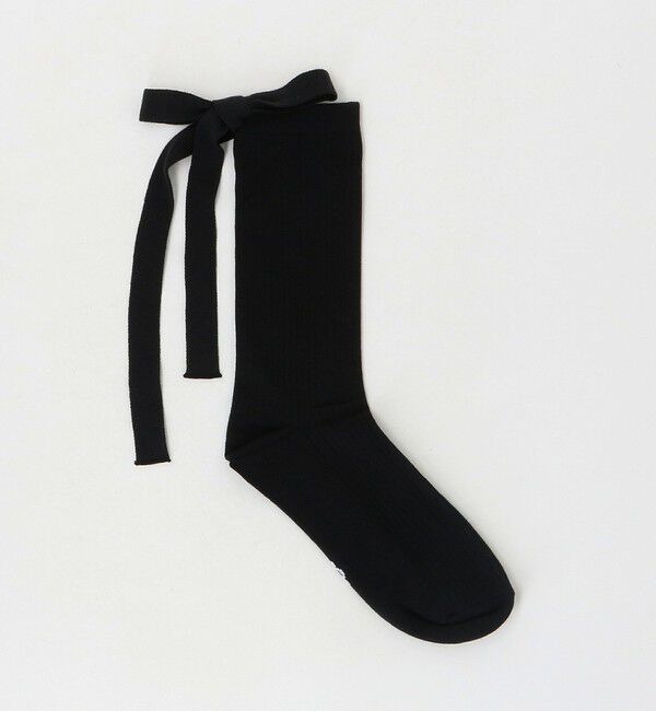 BEAUTY&YOUTH UNITED ARROWS「＜UGG＞Serenella Novelty Bow ソックス」|ソックス|BLACK