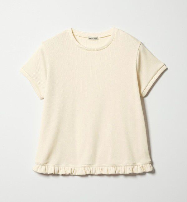 STEVEN ALAN「＜Steven Alan＞フリル Tシャツ」|Tシャツ・カットソー|