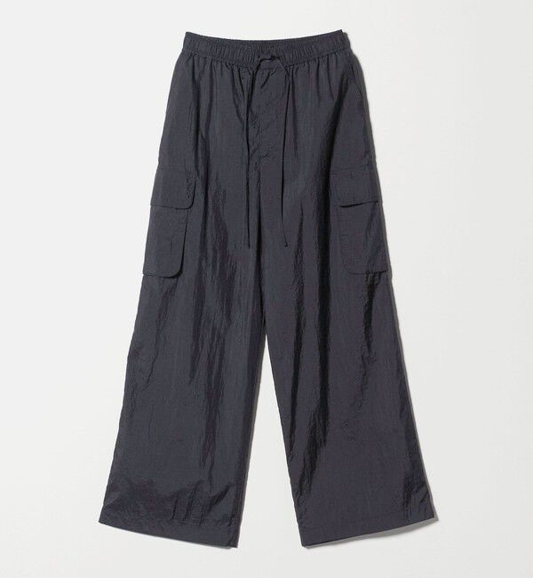 BEAUTY&YOUTH UNITED ARROWS「ナイロン ドローストリング カーゴパンツ」|カーゴ|NAVY