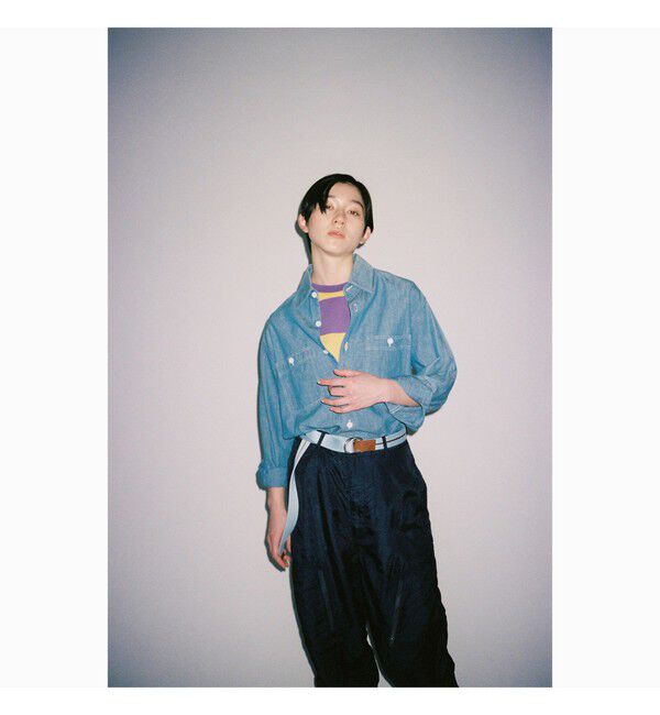 BEAMSBOY「【別注】BUZZ RICKSON'S / シャンブレー ロングスリーブ シャツ」|シャツ・ブラウス|CHAMB_BLUE