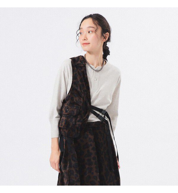 BEAMSBOY「【別注】ENGINEERED GARMENTS / ワンショルダー ベスト」|ベスト・ジレ|BLACK