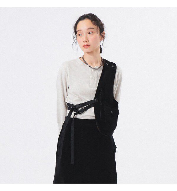 BEAMSBOY「【別注】ENGINEERED GARMENTS / ワンショルダー ベスト」|ベスト・ジレ|