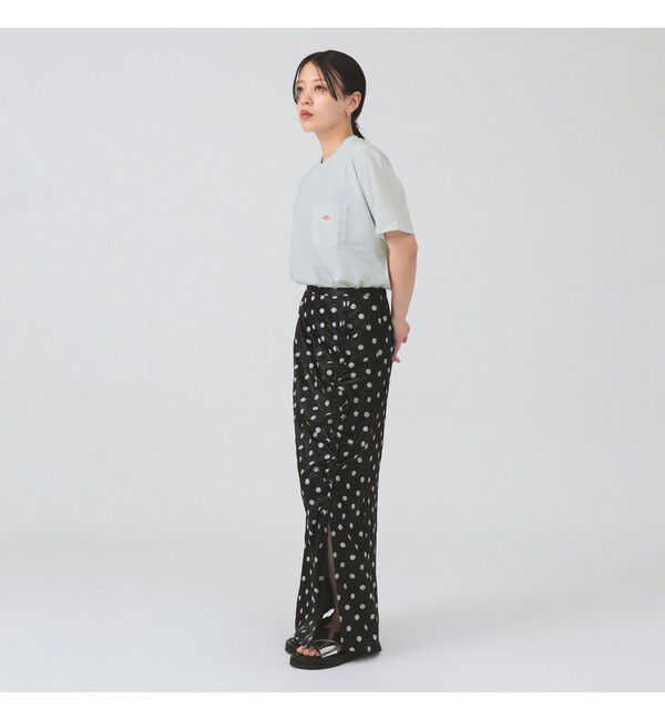 Ray BEAMS 「DANTON / ポケット Tシャツ　　26SS  洗濯可 ロゴオーバーサイズ リラックス メンズライク ダントン」|Tシャツ・カットソー|