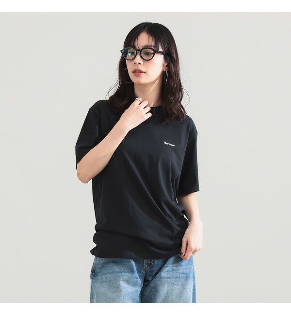 Demi-Luxe BEAMS 「Barbour / DALTON ロゴ Tシャツ」|Tシャツ・カットソー|