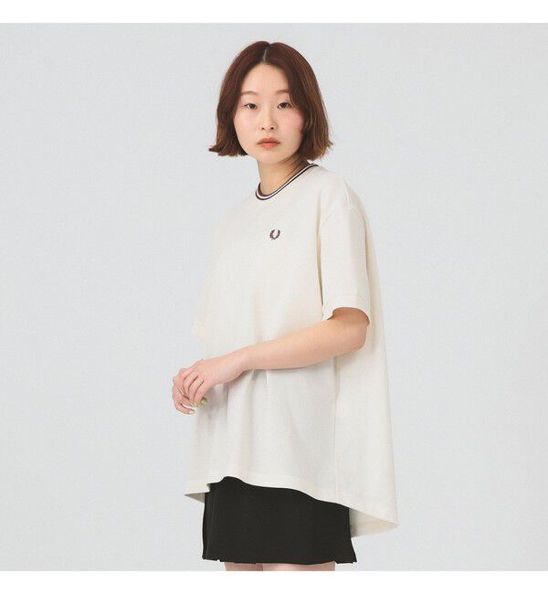 Ray BEAMS 「【別注】FRED PERRY / リラックスド ピケ Tシャツ」|Tシャツ・カットソー|ECRU