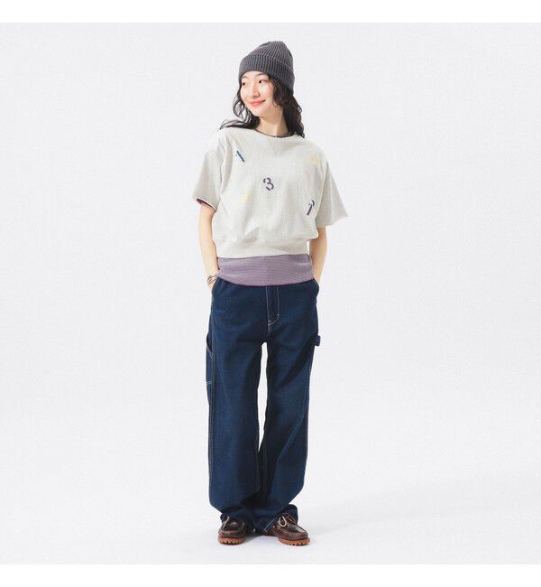 BEAMSBOY「ランダム ナンバリング ショートスリーブ」|Tシャツ・カットソー|