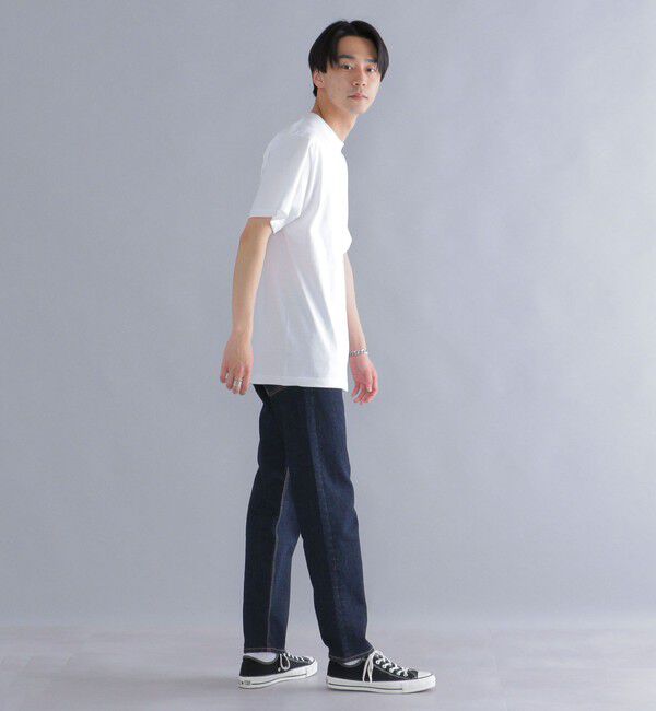 SHIPS「【累計販売数18万枚突破!!】【WEB限定】SHIPS: マイクロ SHIPSロゴ ポケット Tシャツ」|Tシャツ・カットソー|