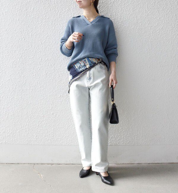 SHIPS any「SHIPS any: ハイライズ デニムパンツ［SHIPS any DENIM］」|デニム|
