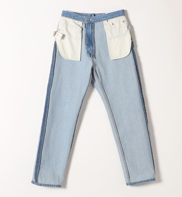 SHIPS any「SHIPS any: ハイライズ デニムパンツ［SHIPS any DENIM］」|デニム|