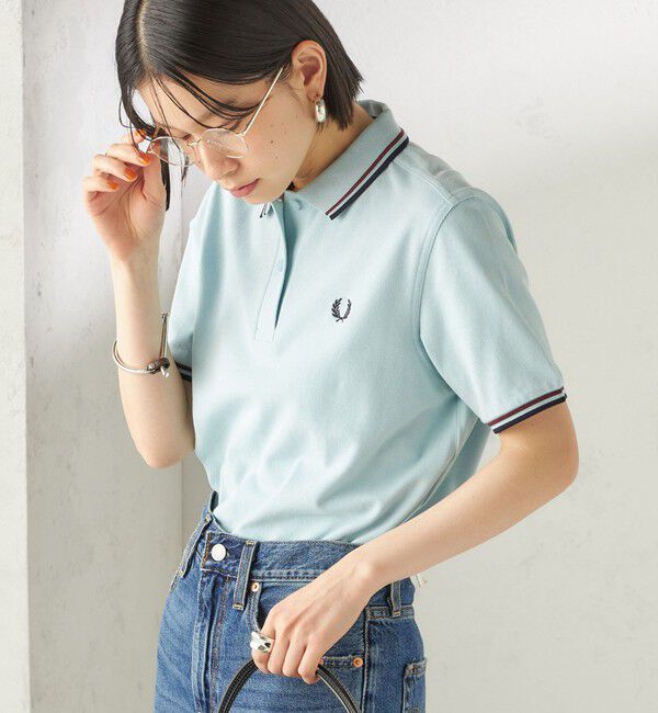 SHIPS for women「FRED PERRY:G3600 TWIN TIPPED SHIRTS」|ポロシャツ|