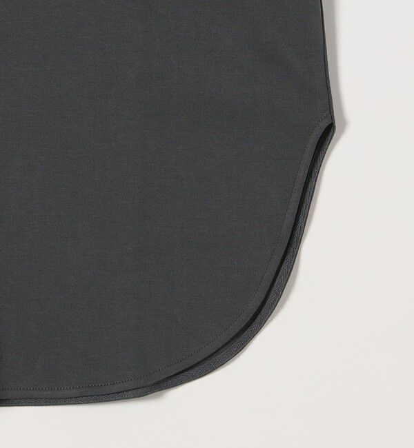quaranciel「quaranciel:〈接触冷感/汗染み防止/洗濯機可能〉スリット ルーズ チュニック TEE」|Tシャツ・カットソー|