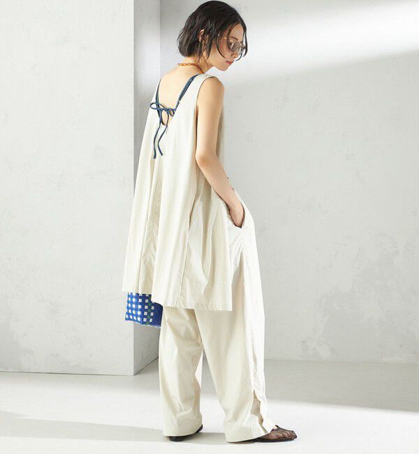 SHIPS for women「maroba:＜手洗い可能＞バック リボン ワンピース スイム ウェア」|その他|