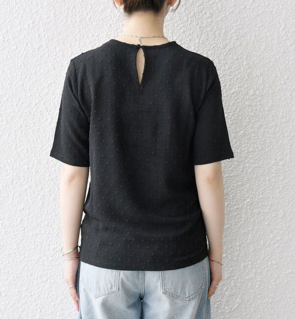 SHIPS any「SHIPS any:〈洗濯機可能〉カットドビー ジャージー クルーネック TEE」|Tシャツ・カットソー|