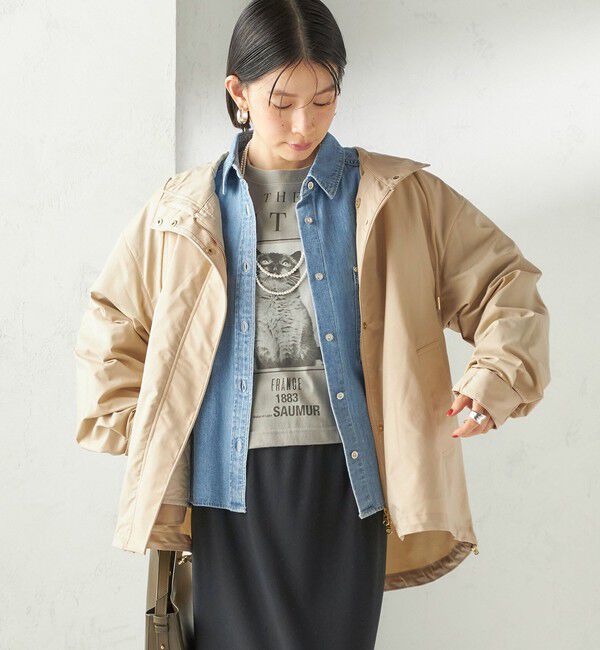 SHIPS for women「〈手洗い可能  / 撥水加工〉キルティング ベスト 付き マウンテン パーカー」|その他|