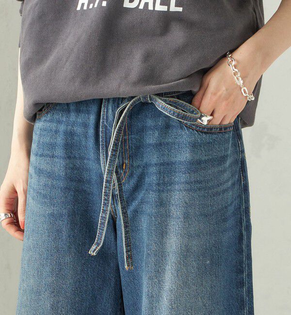 SHIPS for women「Levi&rsquo;s: XL STRAIGHT（ブルー）」|デニム|