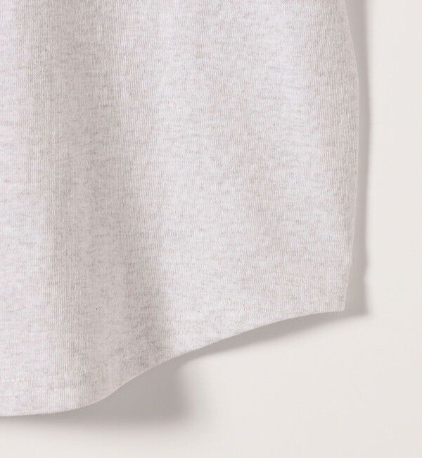 SHIPS any「《一部追加予約》【SHIPS any別注】THE KNiTS:〈洗濯機可能〉ラウンドヘム プリント ショート TEE」|Tシャツ・カットソー|