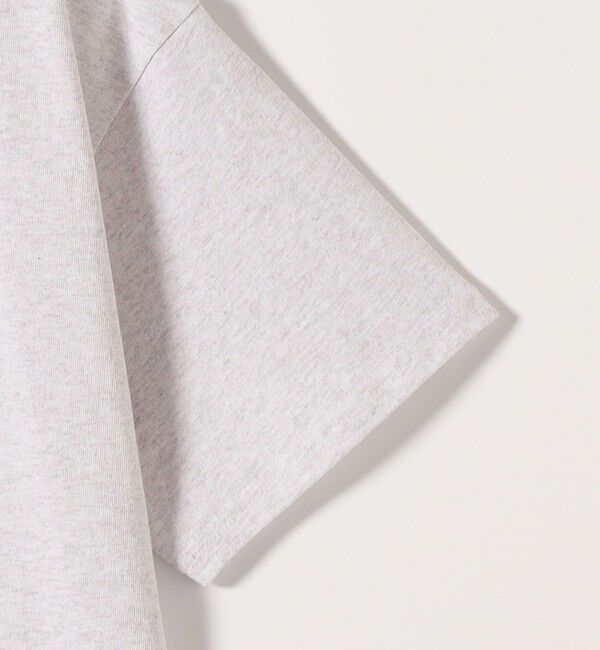 SHIPS any「《一部追加予約》【SHIPS any別注】THE KNiTS:〈洗濯機可能〉ラウンドヘム プリント ショート TEE」|Tシャツ・カットソー|