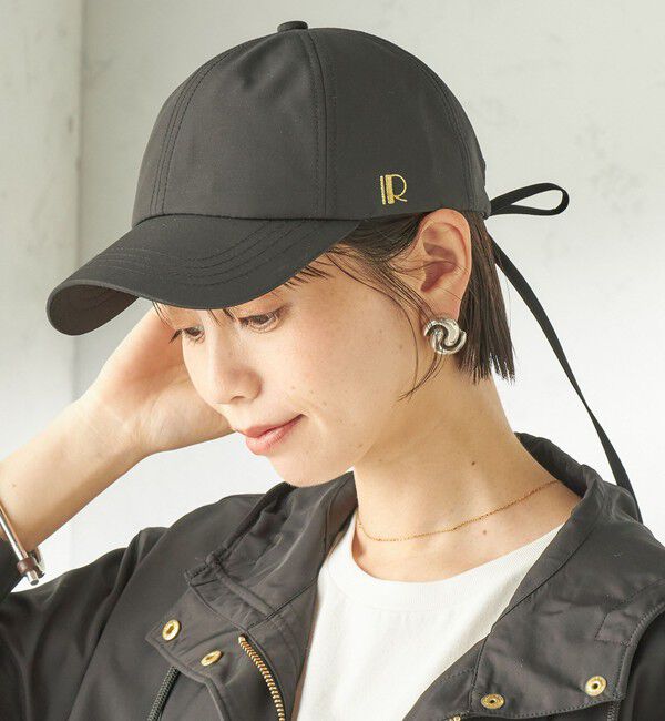 SHIPS for women「Revis:〈UVカット / 撥水 / 透湿〉リボン キャップ」|キャップ・キャスケット|