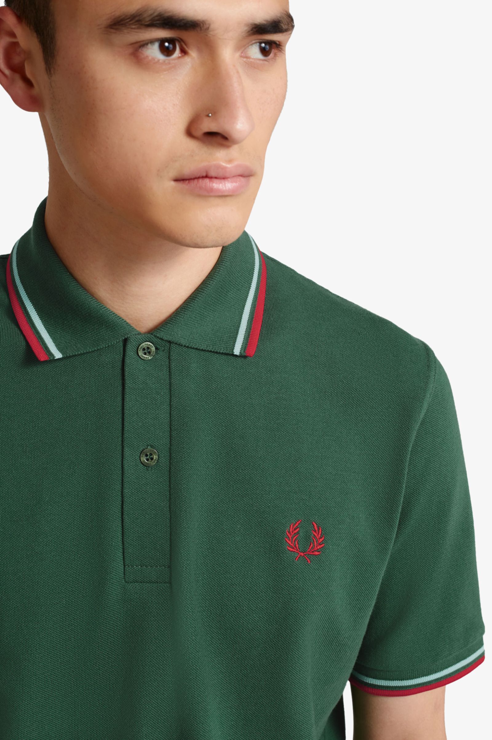 FRED PERRY 「The Fred Perry Shirt  M12 」|ポロシャツ|TARTAN GREEN