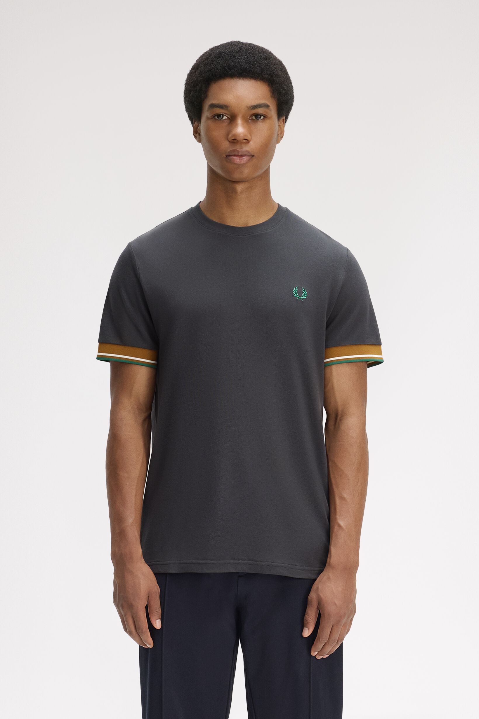 FRED PERRY 「Twin Tipped Cuff T-Shirt」|Tシャツ・カットソー|