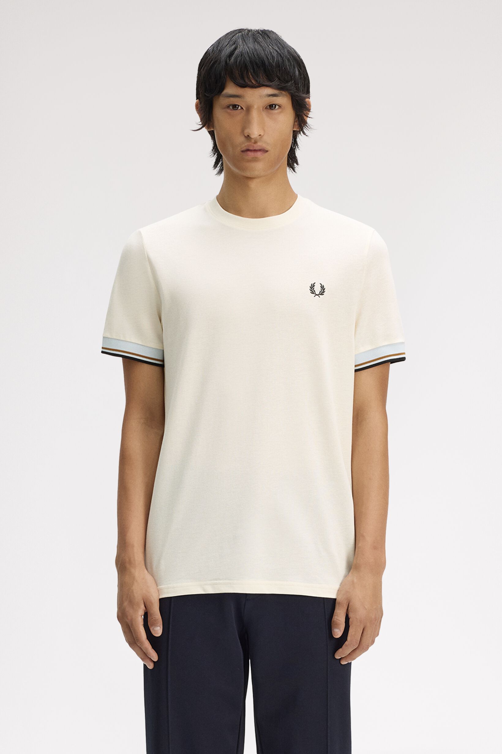 FRED PERRY 「Twin Tipped Cuff T-Shirt」|Tシャツ・カットソー|