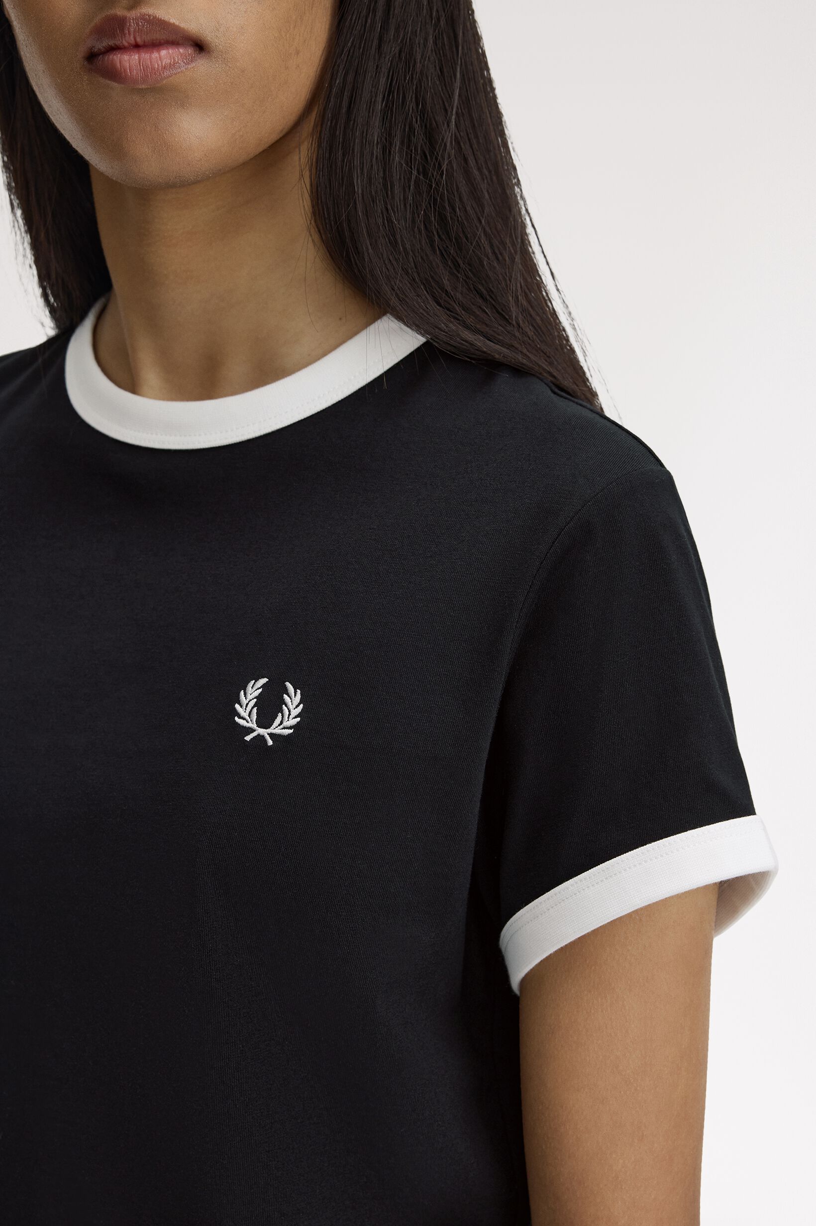 FRED PERRY 「Cropped Ringer T-Shirt」|Tシャツ・カットソー|