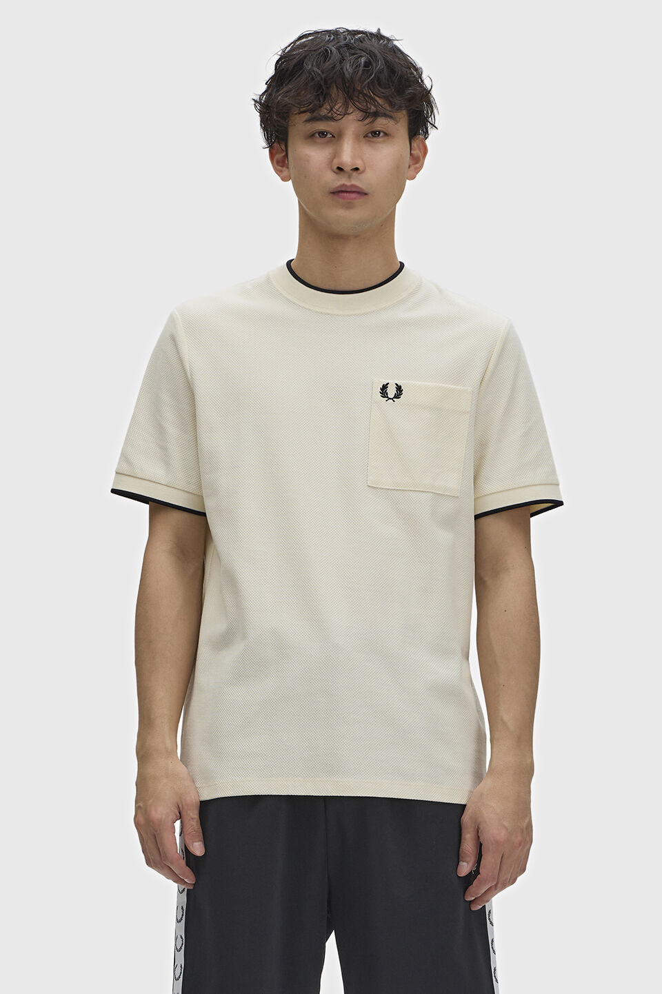 FRED PERRY 「Pocket Detail Pique T-Shirt」|Tシャツ・カットソー|