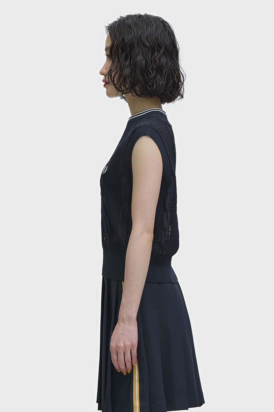 FRED PERRY 「Mesh Cable Knit Tank」|その他|