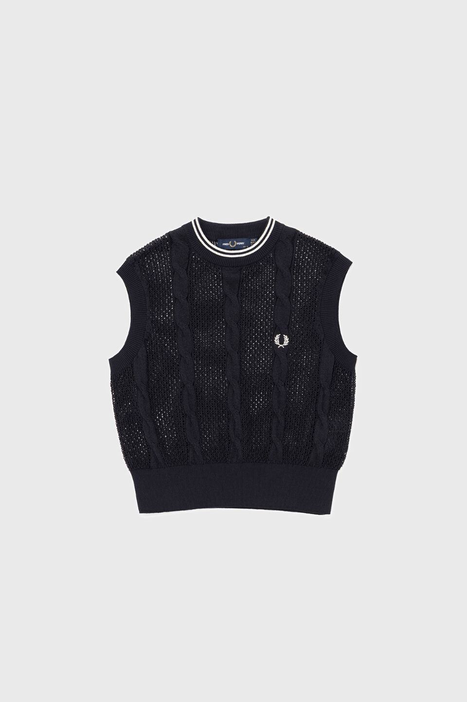 FRED PERRY 「Mesh Cable Knit Tank」|その他|