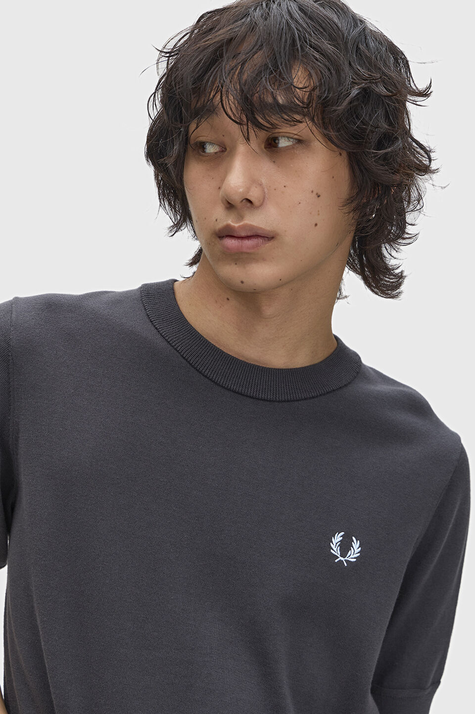 FRED PERRY 「Cotton Knitted T-Shirt」|ポロシャツ|
