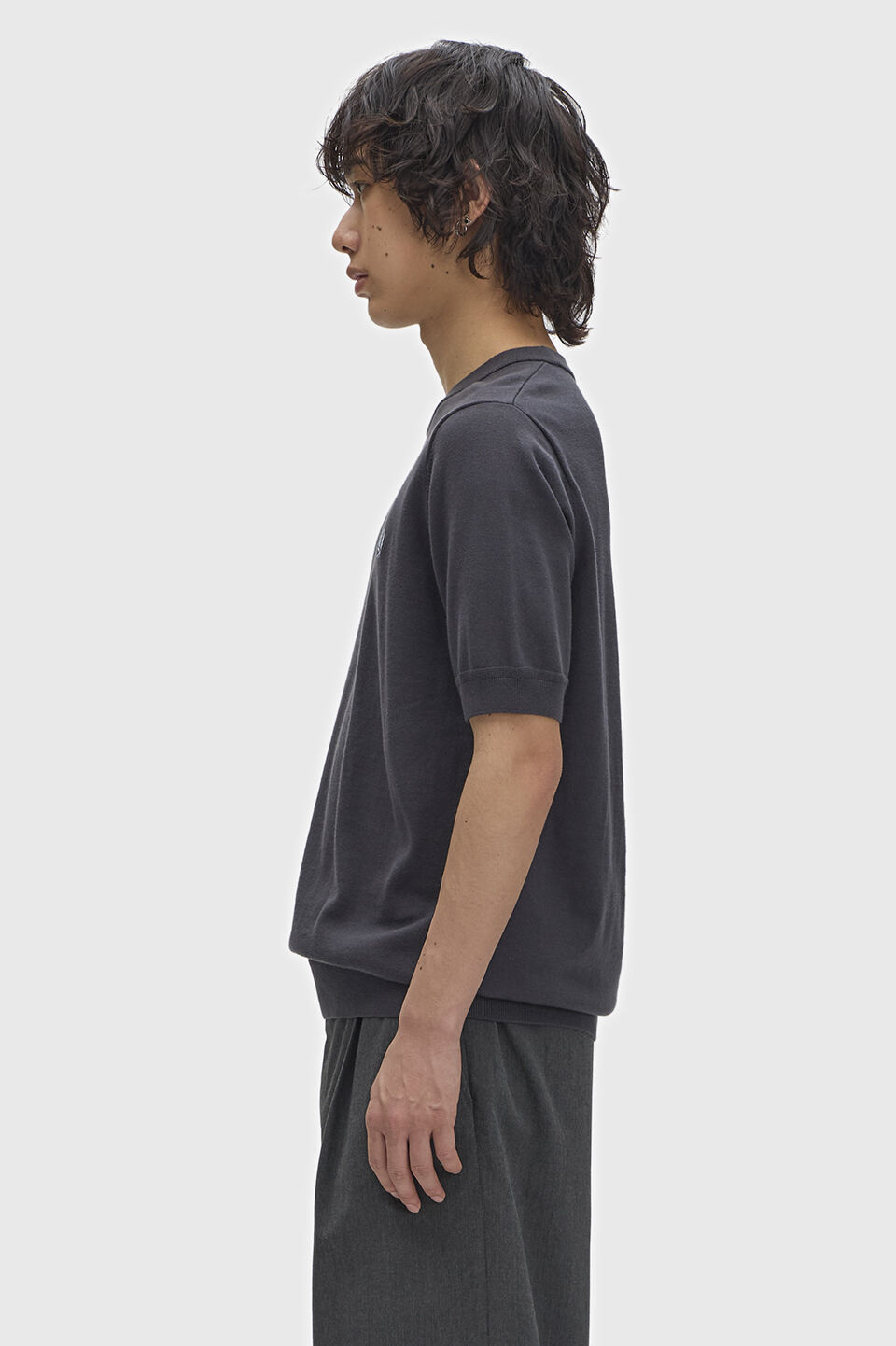 FRED PERRY 「Cotton Knitted T-Shirt」|ポロシャツ|