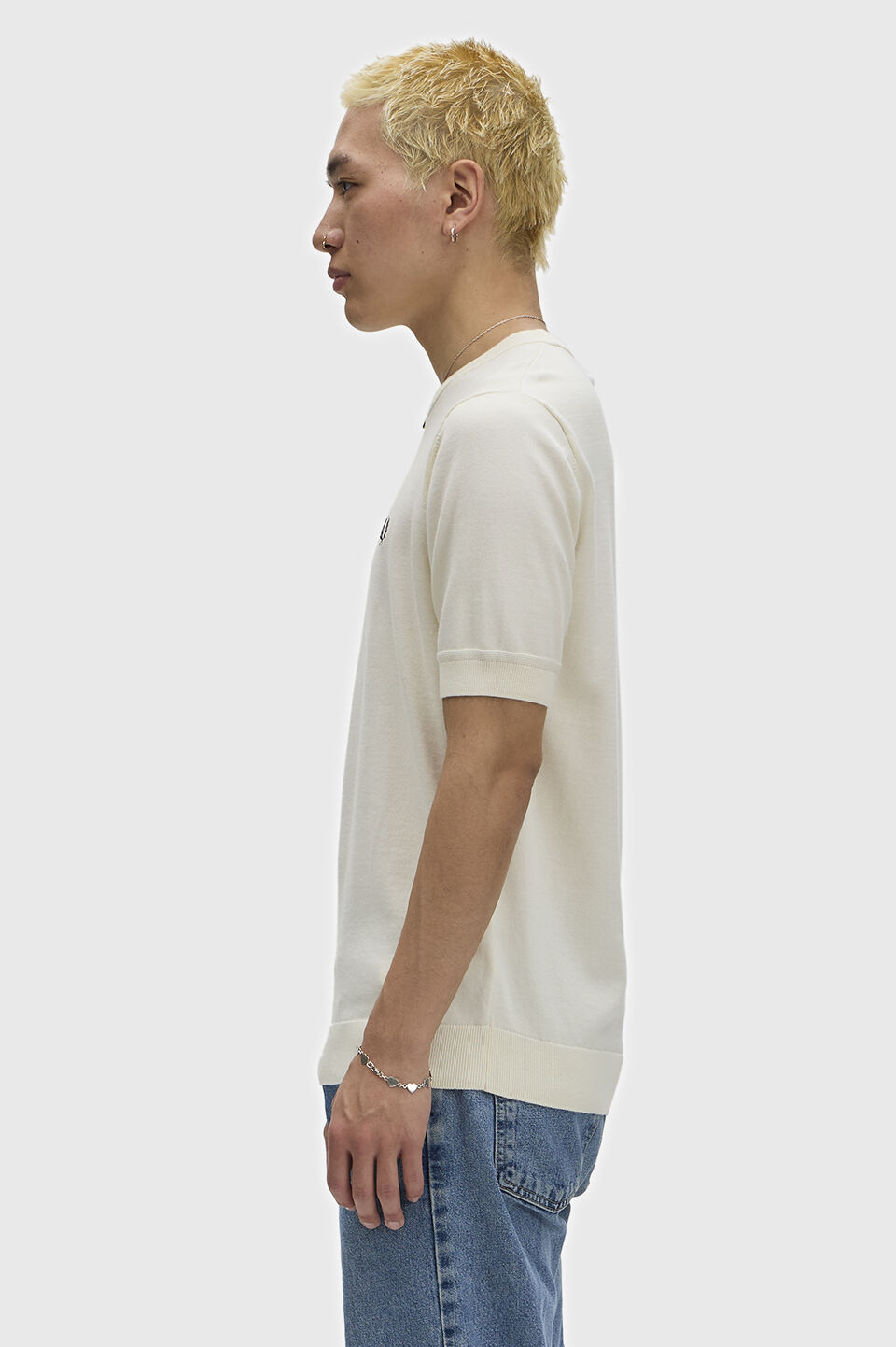 FRED PERRY 「Cotton Knitted T-Shirt」|ポロシャツ|